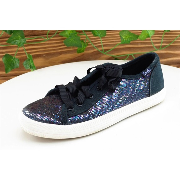 Keds Toddler Girls 13‎ Medium Black Sneaker Fabric - Picture 1 of 8